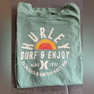 Hurley surf t shirt
